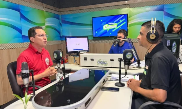TITO DEMONSTRA PREPARO E APROFUNDA PROPOSTA PARA O OESTE BAIANO EM ENTREVISTA NA RÁDIO CULTURA, EM LUÍS EDUARDO MAGALHÃES